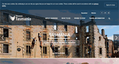 Desktop Screenshot of discovertasmania.com.au